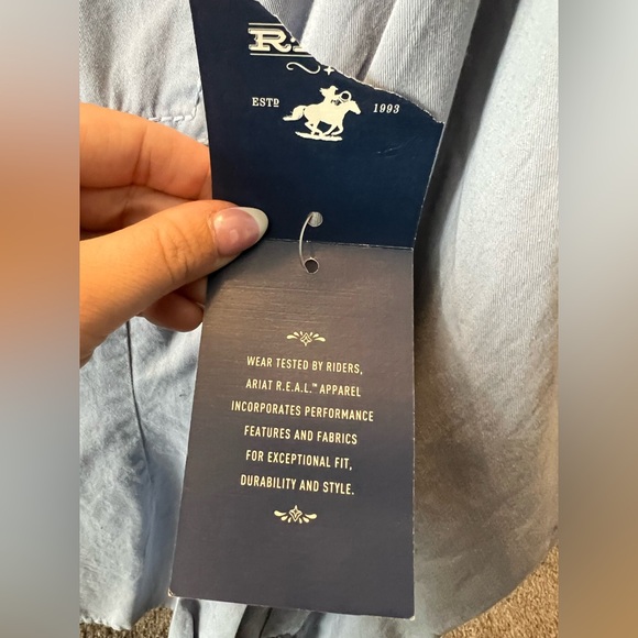 NWT Women’s Ariat Real Brilliant Snap Shirt, Size XL - Picture 7 of 14